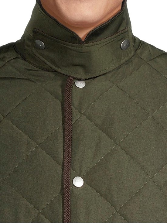 GANT - Tepitud jope Quilted Fleece - 368 DARK MOSS GREEN | Stockmann - photo 7
