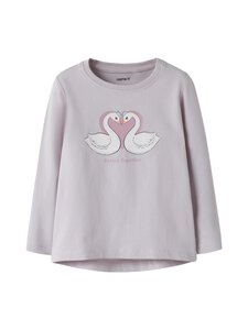 Name It - Trikoosärk NmfVix - LILAC MARBLE PRINT:SWAN HEART | Stockmann