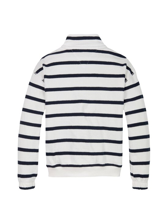 Tommy Hilfiger - Slub Breton Zip -paita - 0FA WHITE NAVY BRETON STRIPE - photo 2 Tommy Hilfiger - Slub Breton Zip -paita - 0FA WHITE NAVY BRETON STRIPE | Stockmann - photo 2