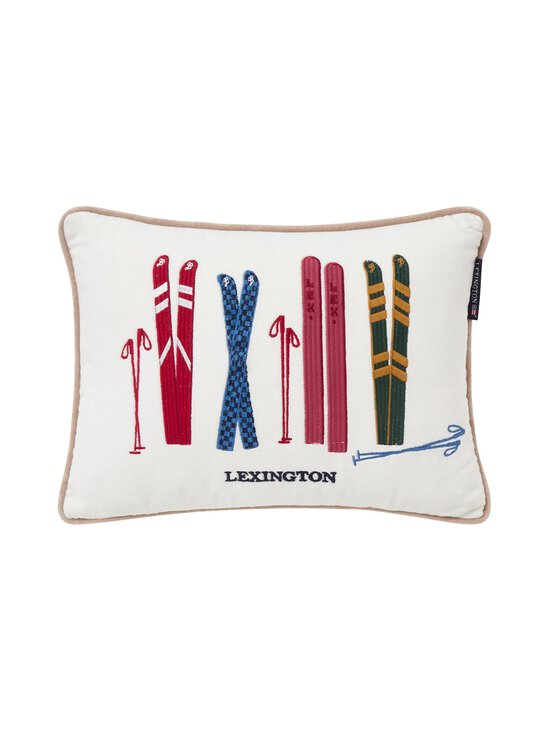 Lexington - Sametpadi Ski & Poles 40 x 30 cm - 1500-SH10 WHITE MULTI | Stockmann - photo 1