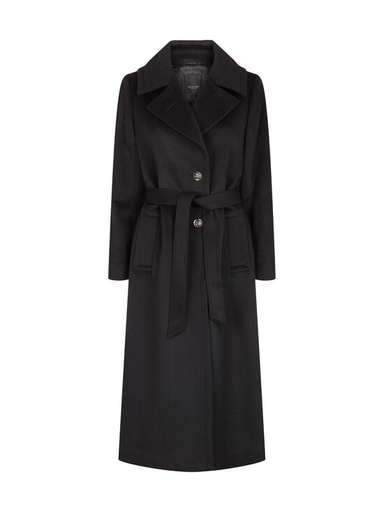 Cashmere Coat W - Clareta Belt -villakangastakki