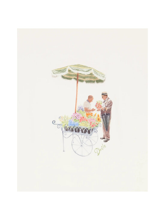 Drôle de Monsieur - Fleuriste t-paita - OW / OFF WHITE | Stockmann - photo 2