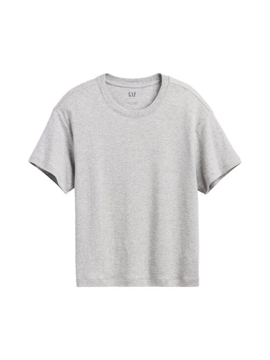 GAP - Supima Editor Crew T-krekls - BC15 LT GREY HEATHER | Stockmann - photo 1