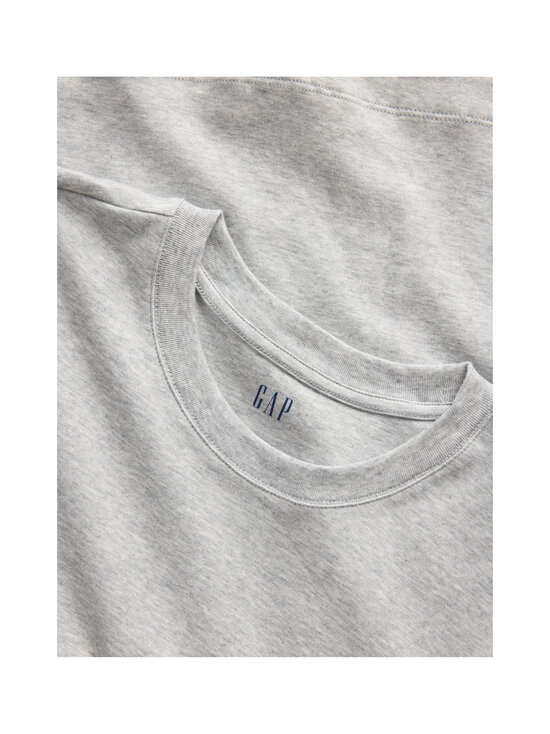 GAP - Supima Editor Crew T-krekls - BC15 LT GREY HEATHER | Stockmann - photo 5