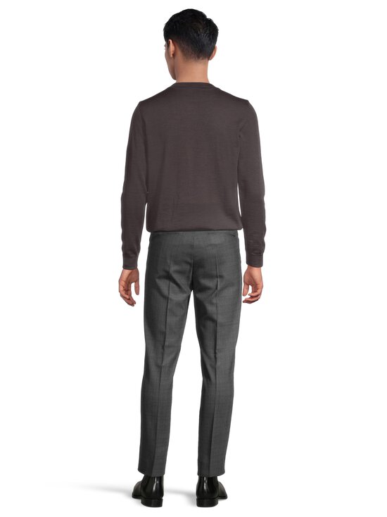 Oscar Jacobson - Kudum Miguel Roundneck - 519 BROWN FLANNEL | Stockmann - photo 3