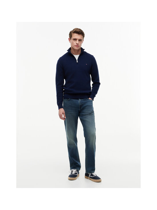 Tommy Hilfiger - Tommy Hilfiger Seasonal Structure Zip Mock džemperis - DCC CARBON NAVY | Stockmann - photo 2