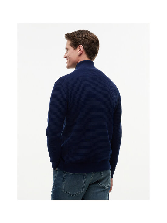 Tommy Hilfiger - Tommy Hilfiger Seasonal Structure Zip Mock džemperis - DCC CARBON NAVY | Stockmann - photo 4