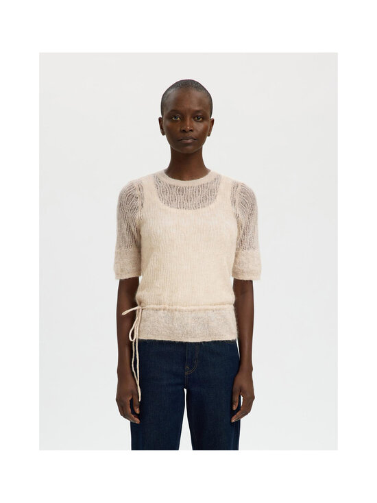 Selected - Kampsun SlfMayer 2/4 O-Neck - BIRCH | Stockmann - photo 2