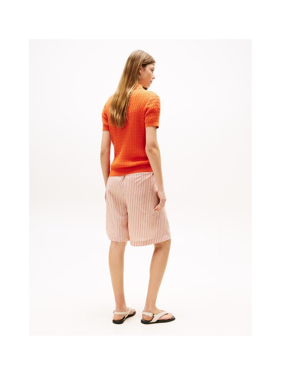 Tommy Hilfiger - Polo-palmikkoneulepusero - SCX BRILLIANT ORANGE - photo 3 Tommy Hilfiger - Polo-palmikkoneulepusero - SCX BRILLIANT ORANGE | Stockmann - photo 3