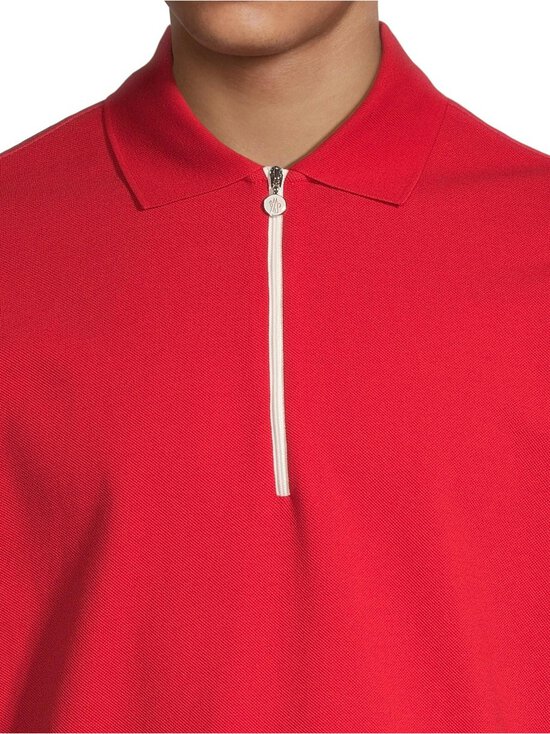Moncler - Logo Zip -pikeepaita - 425 OPEN RED | Stockmann - photo 4