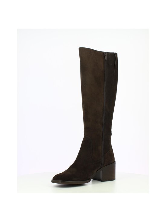 Wonders - Block Heel Round Toe Zipper -nahkasaappaat - CHARME TESTA | Stockmann - photo 4