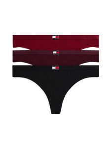 Tommy Hilfiger - Tanga-aluspüksid, 3 tk - 0W6 ROUGE/DEEP BURG/BLACK Tommy Hilfiger - Tanga-aluspüksid, 3 tk - 0W6 ROUGE/DEEP BURG/BLACK | Stockmann