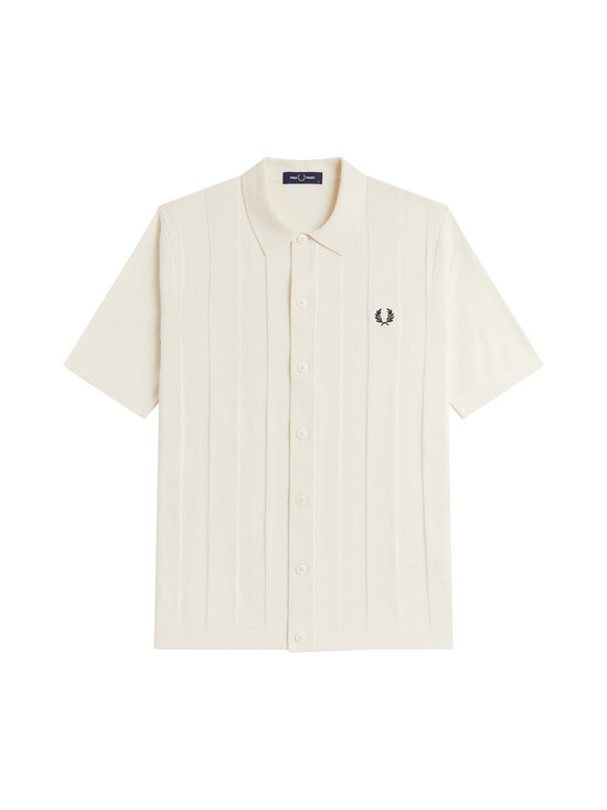 Fred Perry - Tonal Vertical Stripe -neulepaita - ECRU | Stockmann - photo 1