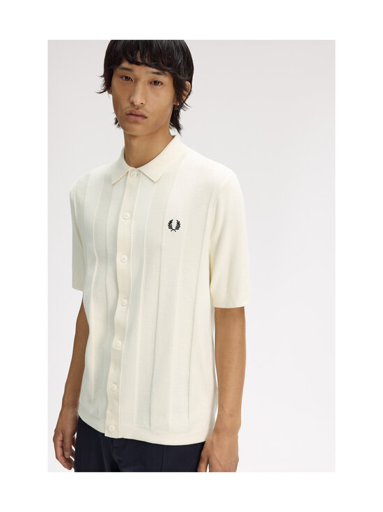 Fred Perry - Tonal Vertical Stripe -neulepaita - ECRU | Stockmann - photo 6