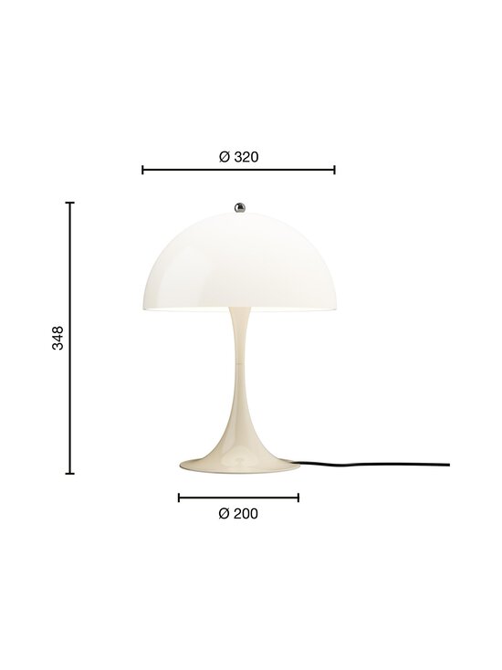 Louis Poulsen - Panthella 320 -pöytävalaisin 320 x 438 mm - OPAL BEIGE - photo 2 Louis Poulsen - Panthella 320 -pöytävalaisin 320 x 438 mm - OPAL BEIGE | Stockmann - photo 2