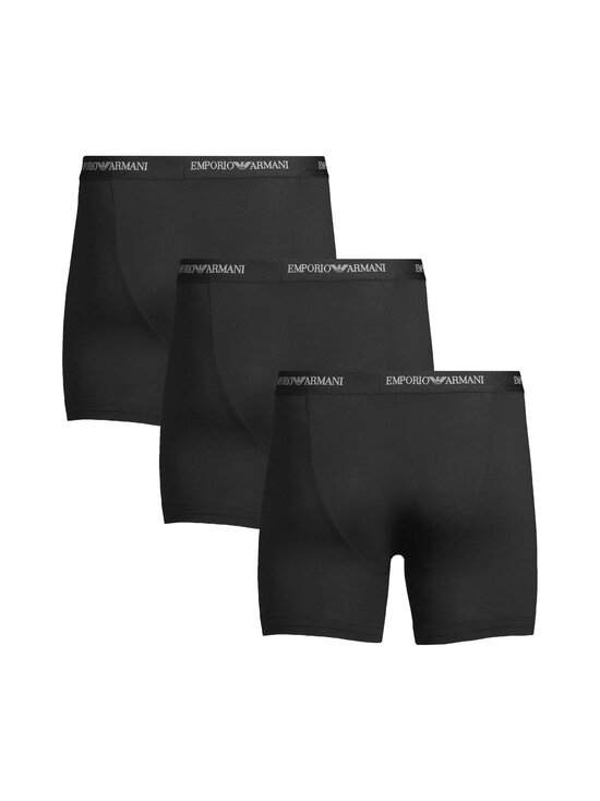 Emporio Armani - Bokserid Core Logo Band, 3 paari - MC061 MC061 BLACK/BLACK/BLACK | Stockmann - photo 2