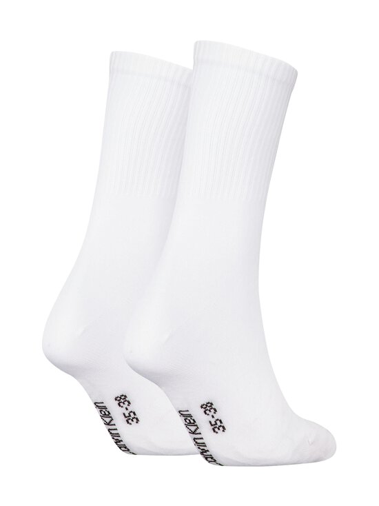 Calvin Klein - CKJ Monogram zeķes 2 iepak. - 002 WHITE - photo 2 Calvin Klein - CKJ Monogram zeķes 2 iepak. - 002 WHITE | Stockmann - photo 2