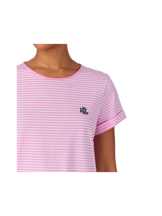 Lauren Ralph Lauren - Crew Boxer Set -shortsipyjama - 674 PINK STP | Stockmann - photo 4