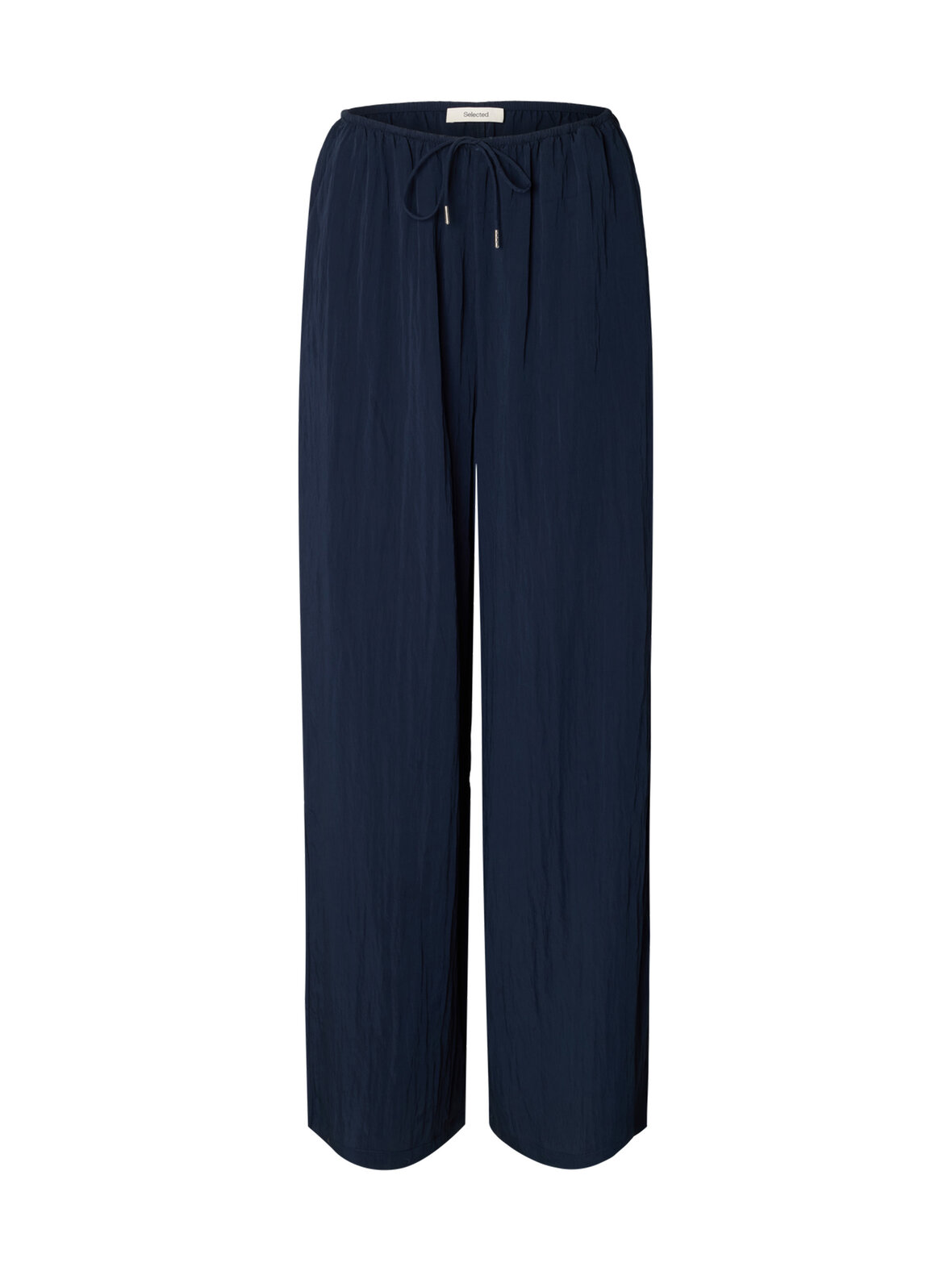 SlfIona High Waist String -leveälahkeiset housut
