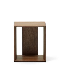 Kave Home - Litto-hyllymoduuli pähkinä pieni / 34 x 38 cm - BROWN | Stockmann