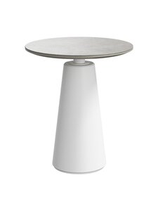 BoConcept - Madrid-sivupöytä tuhkanharmaa keraamiikka / valkoinen ⌀ 46 cm - GREY | Stockmann