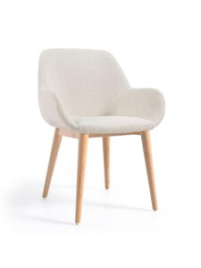 Kave Home - Konna-tuoli - VALKOINEN Kave Home - Konna-tuoli - VALKOINEN | Stockmann