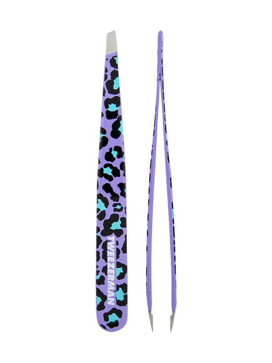 Slant Tweezer Leopard Print -pinsetit