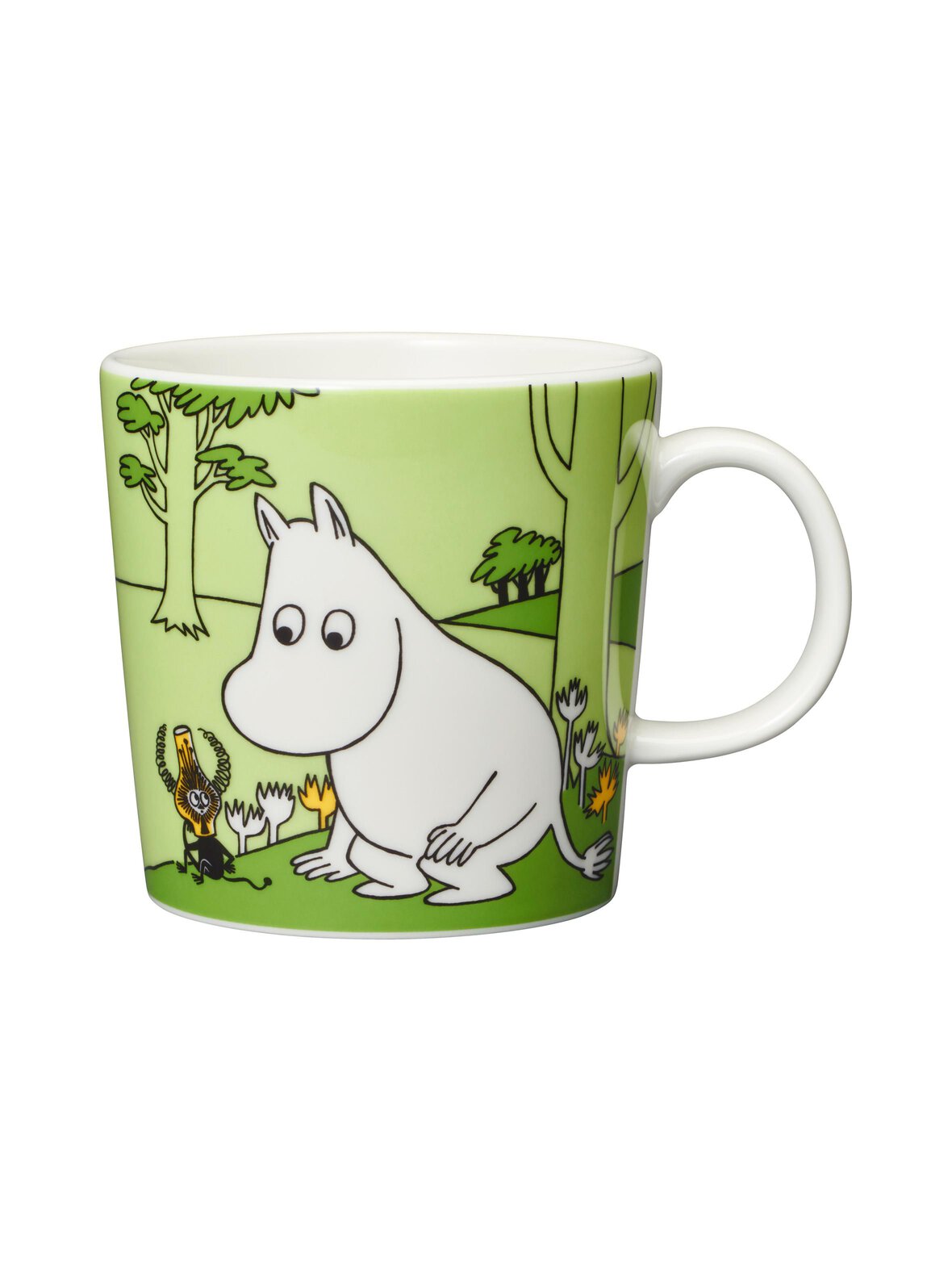 Muumipeikko-muki, moomin 80 -juhlavuosileimalla