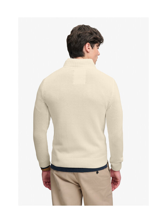 Superdry - Cotton Half Zip -neulepaita - 22C CREAM | Stockmann - photo 3