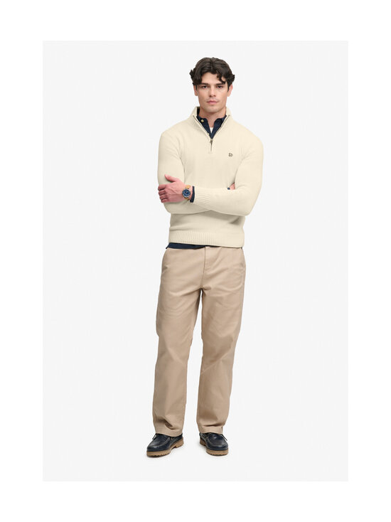 Superdry - Cotton Half Zip -neulepaita - 22C CREAM | Stockmann - photo 4