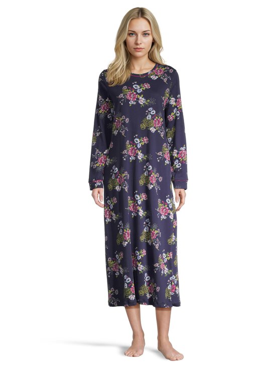 Damella - Flower-yöpaita - 320 NAVY/PINK | Stockmann - photo 2
