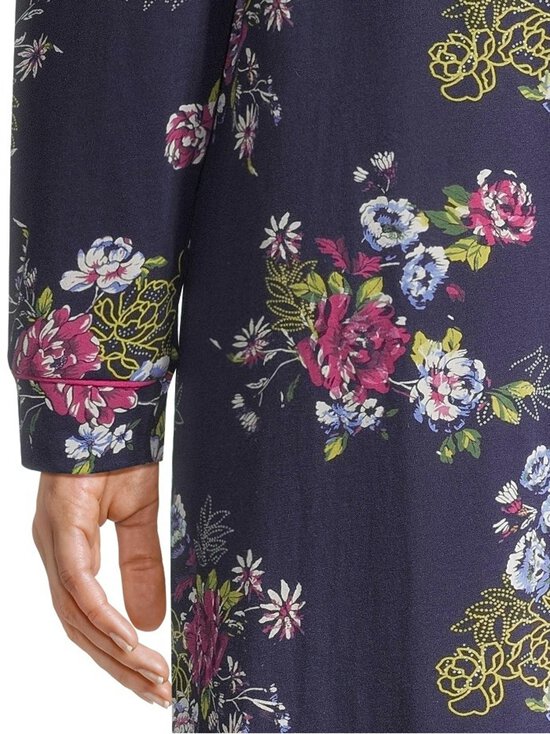 Damella - Flower-yöpaita - 320 NAVY/PINK | Stockmann - photo 5