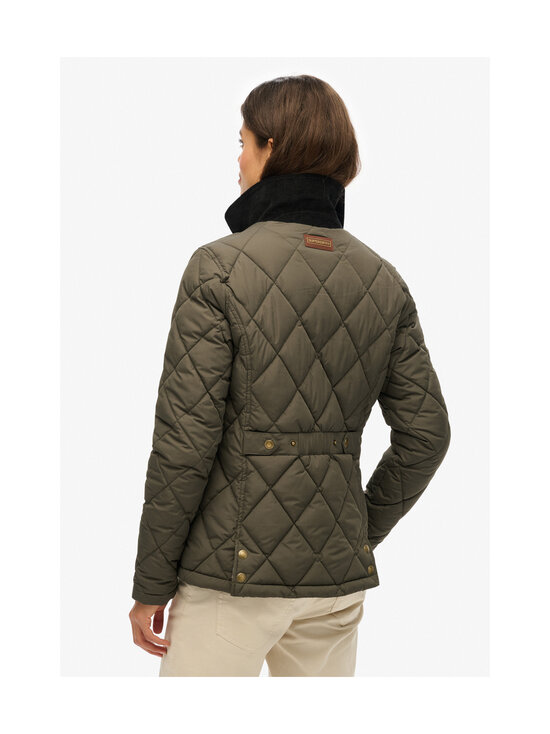 Superdry - Corduroy Trimmed Liner -tikkitakki - ZC3 ARMY KHAKI | Stockmann - photo 3