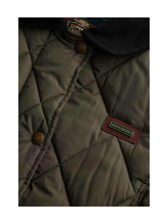 Superdry - Corduroy Trimmed Liner -tikkitakki - ZC3 ARMY KHAKI | Stockmann - photo 4
