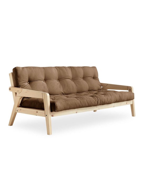 Karup - Grab-futonsohva mocca/mänty L 200 cm - BROWN | Stockmann - photo 1