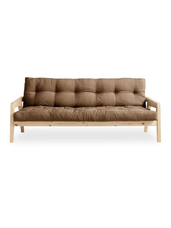 Karup - Grab-futonsohva mocca/mänty L 200 cm - BROWN | Stockmann - photo 4