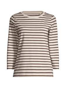 NOOM - Honey-trikoopaita - BROWN/CHALK STRIPE | Stockmann