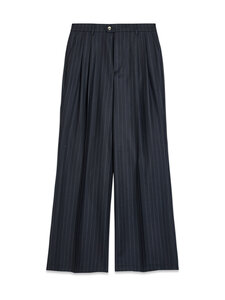 SAND Copenhagen - Dori Super Wide -housut - 590 DARK NAVY BLUE | Stockmann