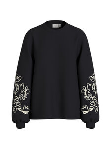 Vila - Visiffi Embroidery krekls - BLACK BEAUTY DETAIL:BIRCH EMB | Stockmann