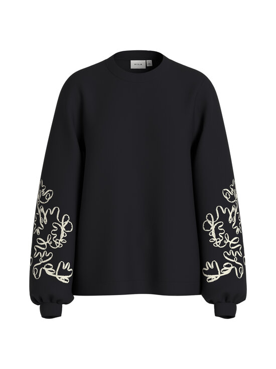 Vila - Visiffi Embroidery krekls - BLACK BEAUTY DETAIL:BIRCH EMB | Stockmann - photo 1