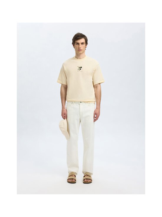 Selected - SlhRelaxKai t-paita - EGRET PRINT:KEYS | Stockmann - photo 4