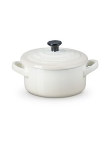Le Creuset - Classic Mini Round Cocotte katls 10 x 5 cm - MERINGUE | Stockmann