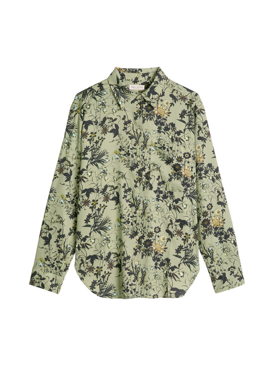 Marc O'Polo - Woven Blouses -paita - 4057 LIGHT GREEN_MULTI_01 | Stockmann - photo 1