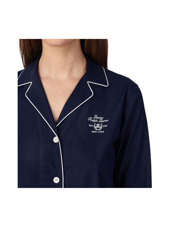 Lauren Ralph Lauren - Notch Collar -yöpaita - 400 NAVY | Stockmann - photo 3