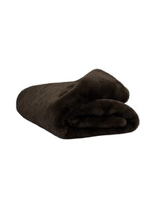 Haomy - Chamonix mākslīgās kažokādas sega 150 x 200 cm - 01 BRUN | Stockmann
