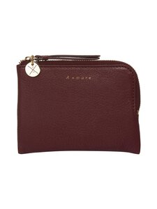 A+more - Alett-nahkalompakko - BURGUNDY A+more - Alett-nahkalompakko - BURGUNDY | Stockmann