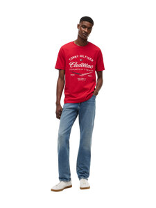 Tommy Hilfiger - TH x CF1 Varsity Graphic T-krekls - XLG RED | Stockmann