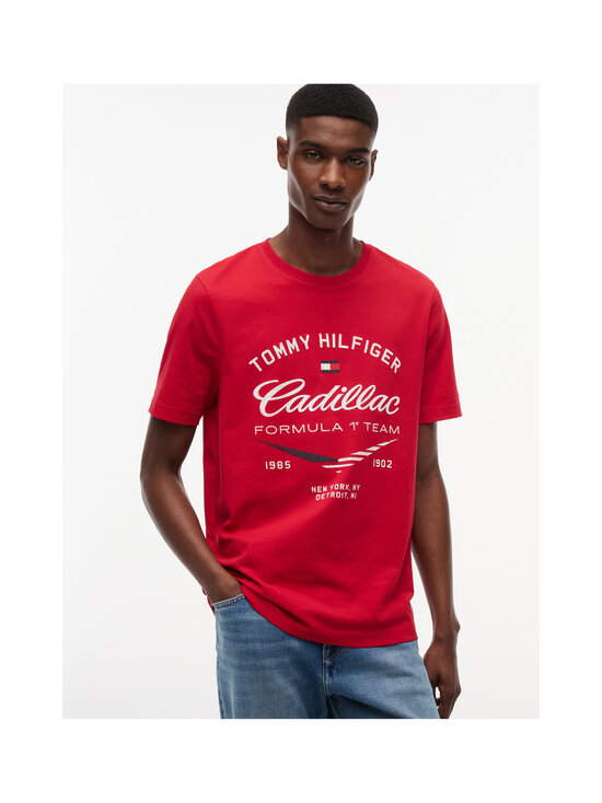 Tommy Hilfiger - TH x CF1 Varsity Graphic T-krekls - XLG RED | Stockmann - photo 2