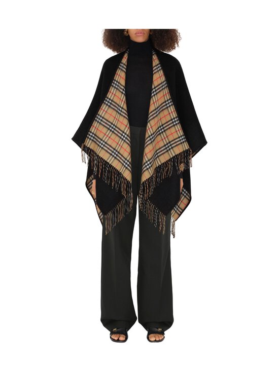 Burberry - Check-merinoviitta - A1189 BLACK | Stockmann - photo 6