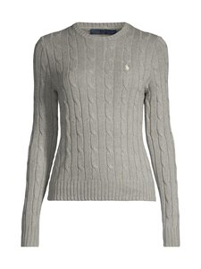 Polo Ralph Lauren - Palmikkoneulepusero - FAWN GREY HEATHER | Stockmann